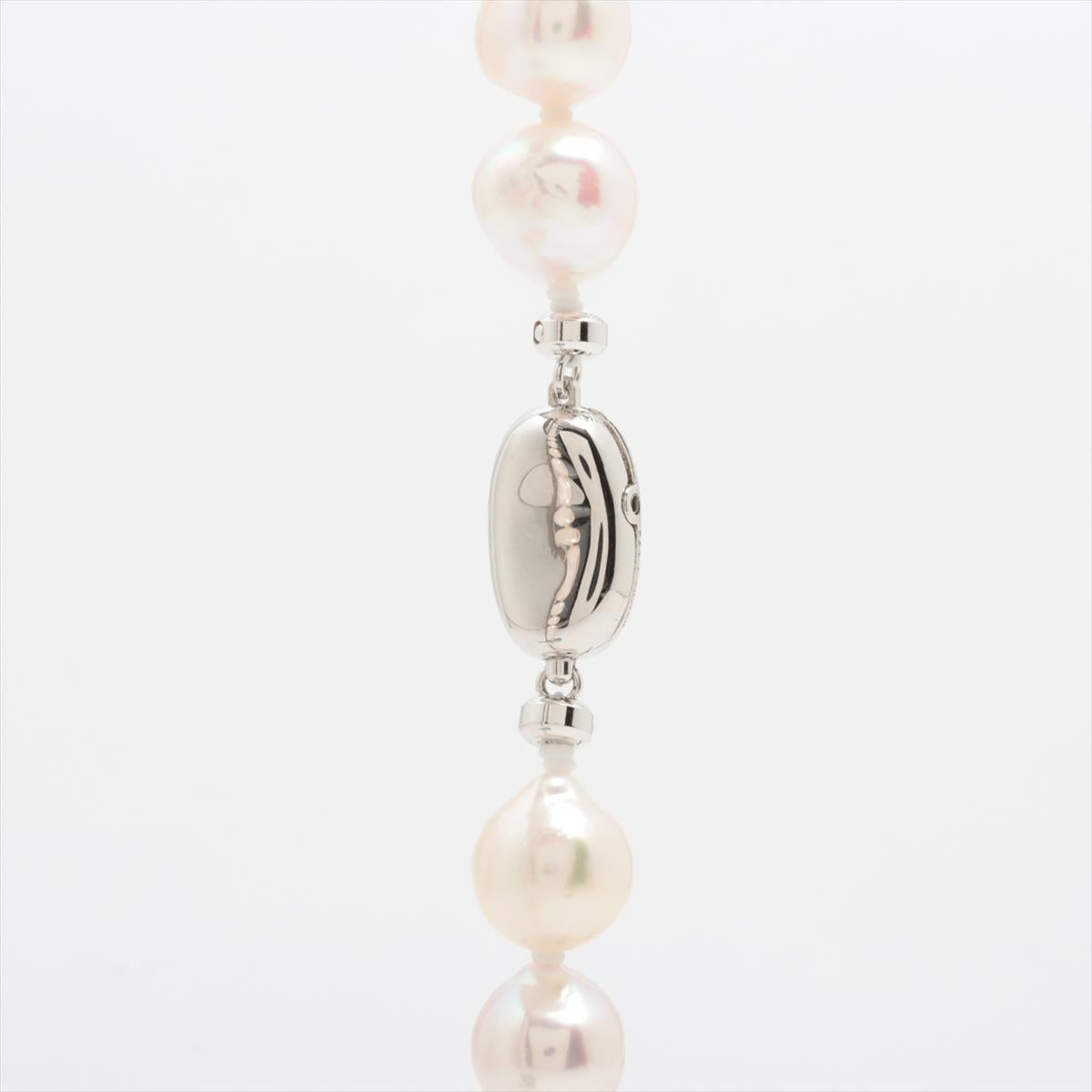Boulder Opal Pendant. Pearl Necklace with Natural Boulder Opal pendant. Stunning