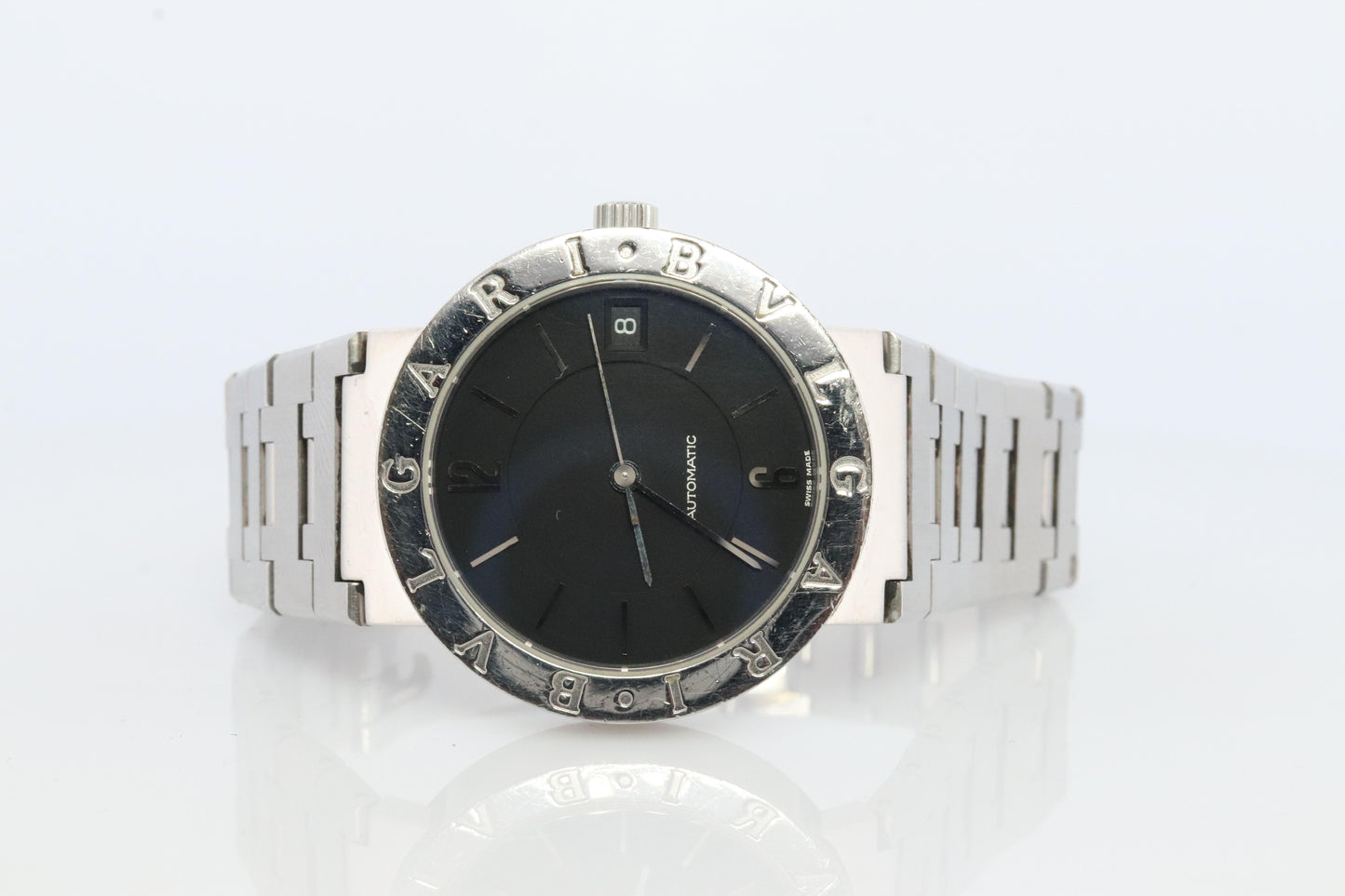 Bulgari Watch. Bvlgari BB 33 SS Automatic Mens watch. Stainless Steel