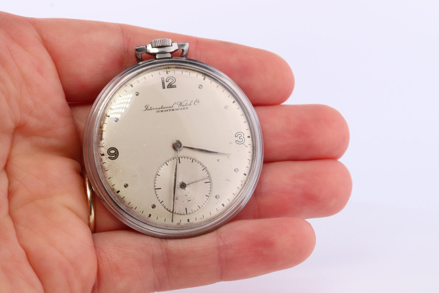 IWC International Watch Company Antique Pocket Watch.