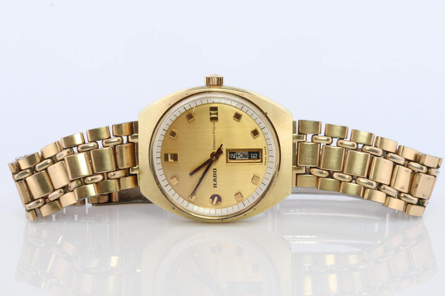 RADO Watch. Rado Marco Polo Automatic watch. Mens Rado 11839 Calendar.