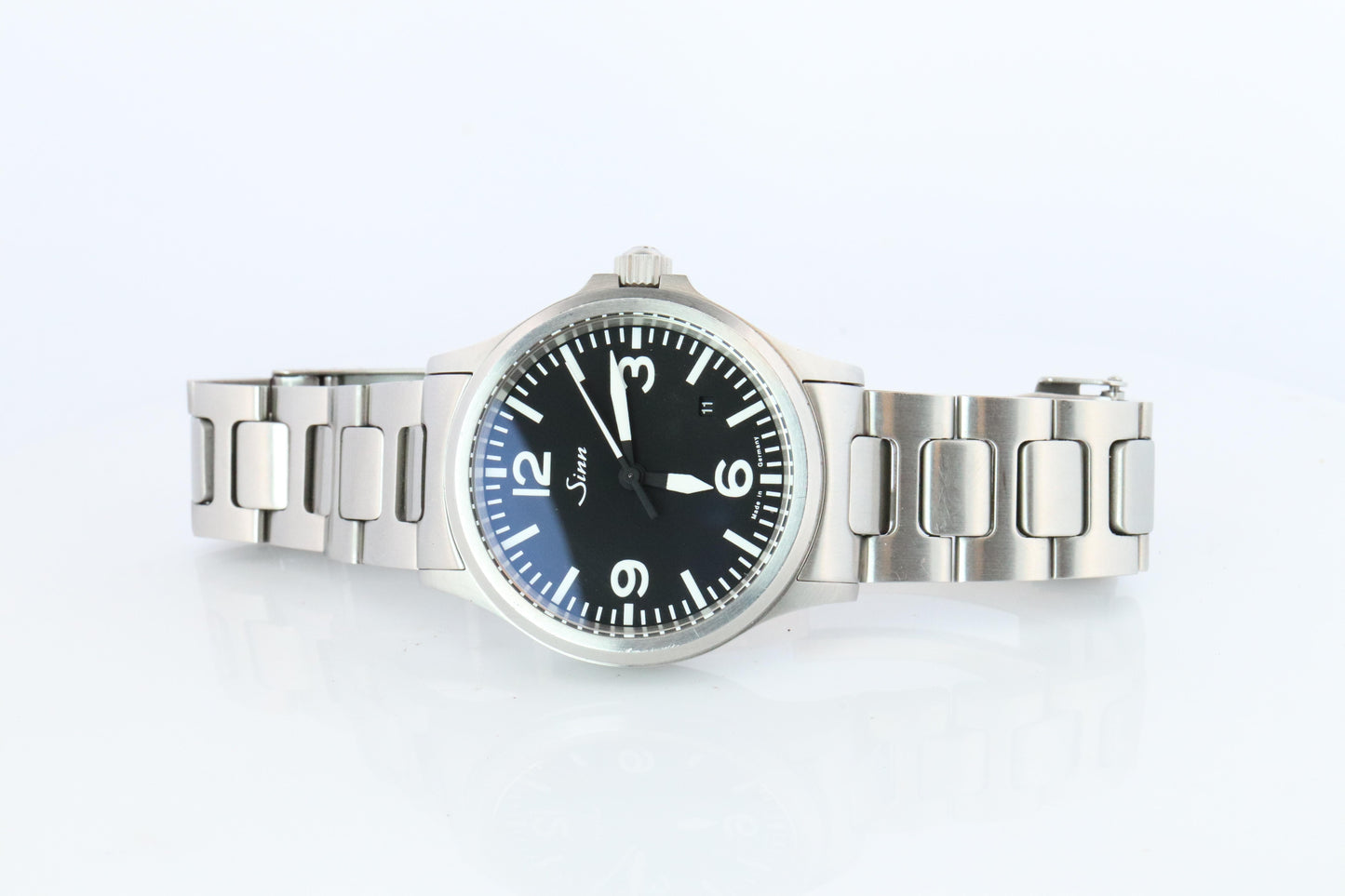 SINN 556-A Automatic Watch. Sinn 556.9826 Date Open Back WristWatch