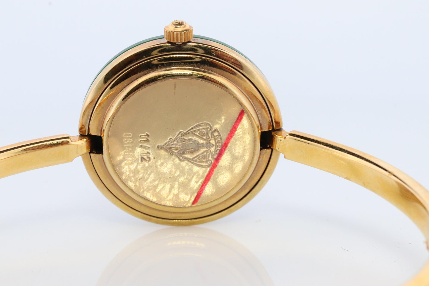 Vintage GUCCI Quartz 11/12 Watch Timepiece. Gucci Ladies Bangle watch