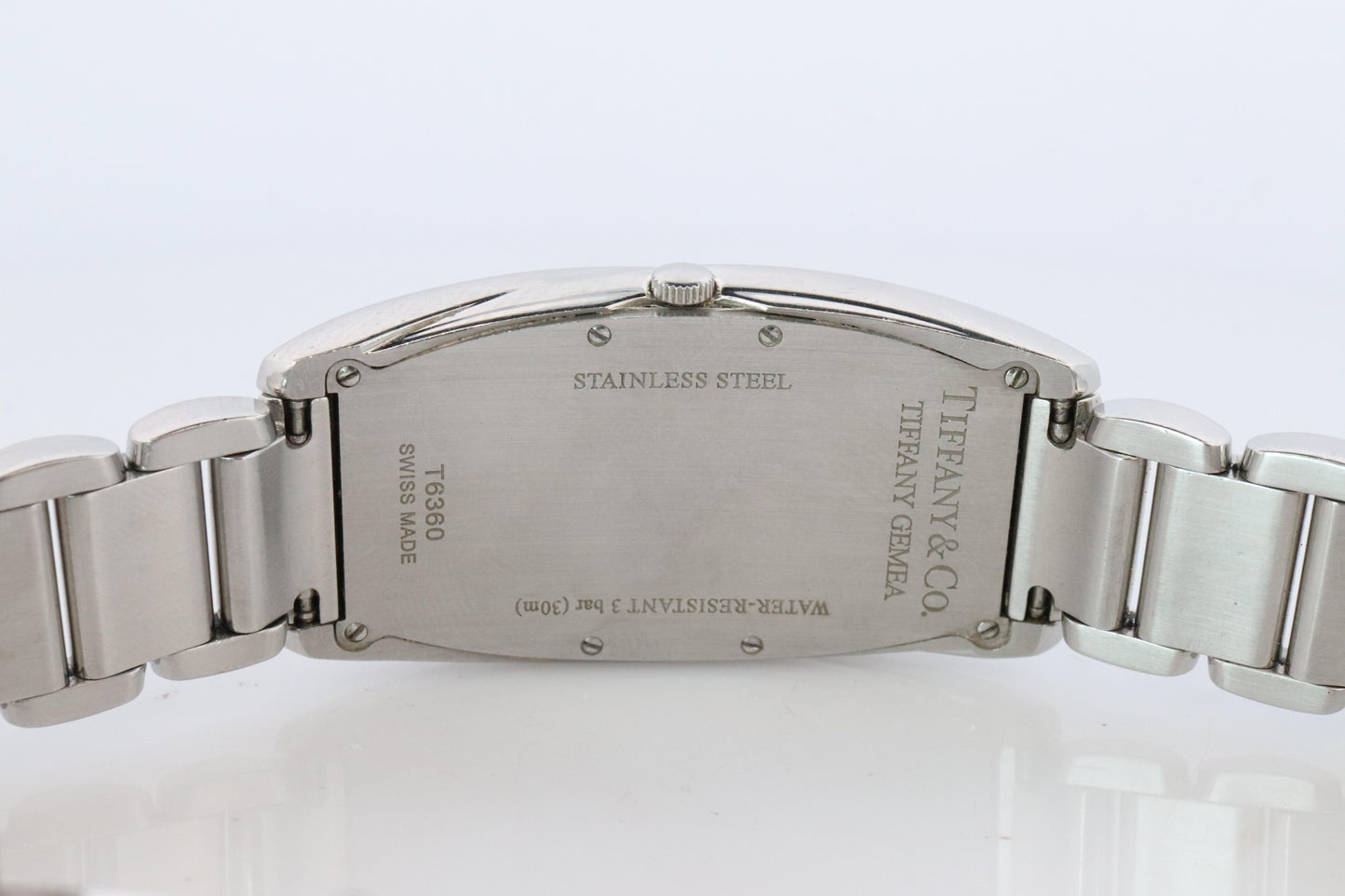Tiffany and Co Watch. Tiffany GEMEA Quartz Watch. T&CO Tonneau T6360.