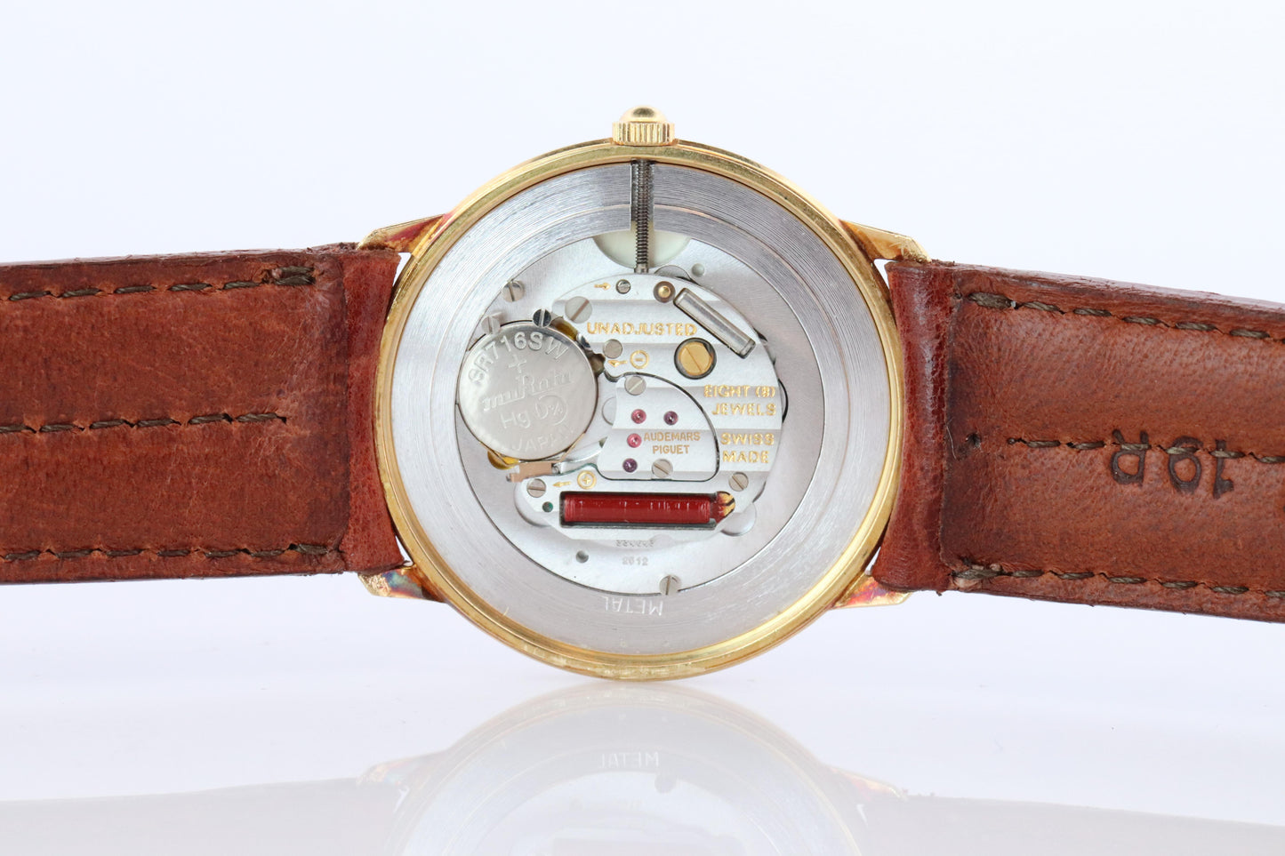 Audemars Piguet Thin Watch. AP 18k Yellow Gold 31mm Classic Coin Edge Bezel