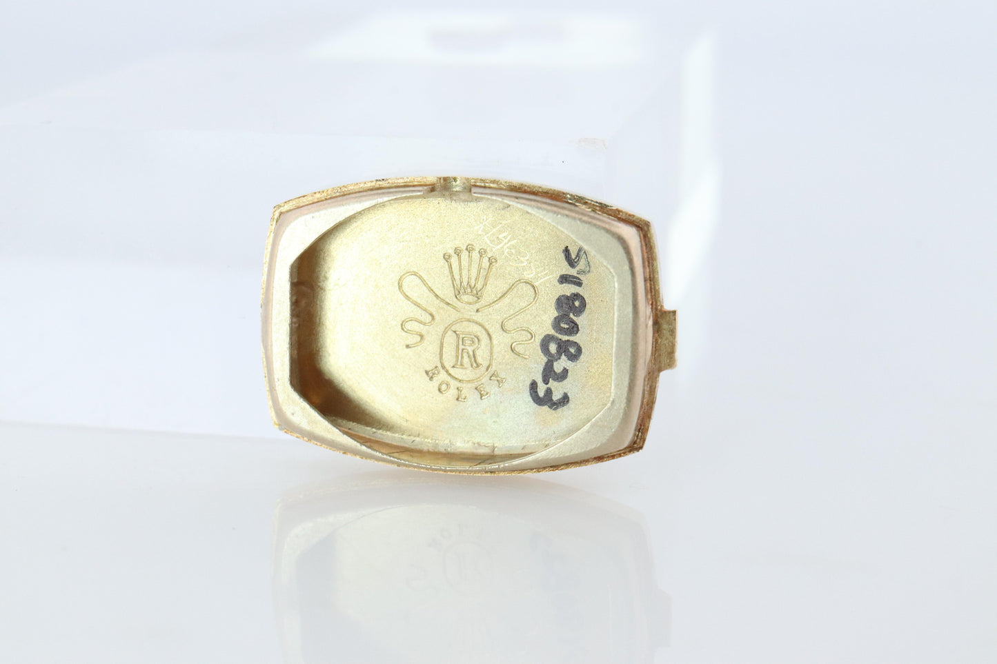 Genuine Rolex Diamond Watch. 14k YG Ladies Rolex Mechanical Windup Watch.