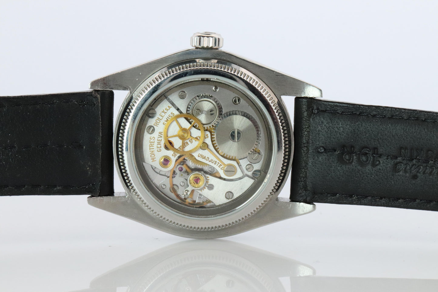 ROLEX Watch. Rolex ref. 6426. Stainless Steel Tastefully Customized.