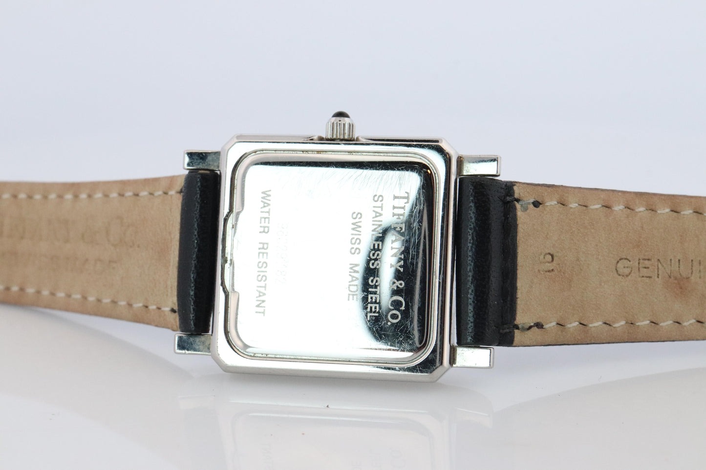 Tiffany and Co Watch. Tiffany Tank Quartz Watch. T&CO Square Portfolio.