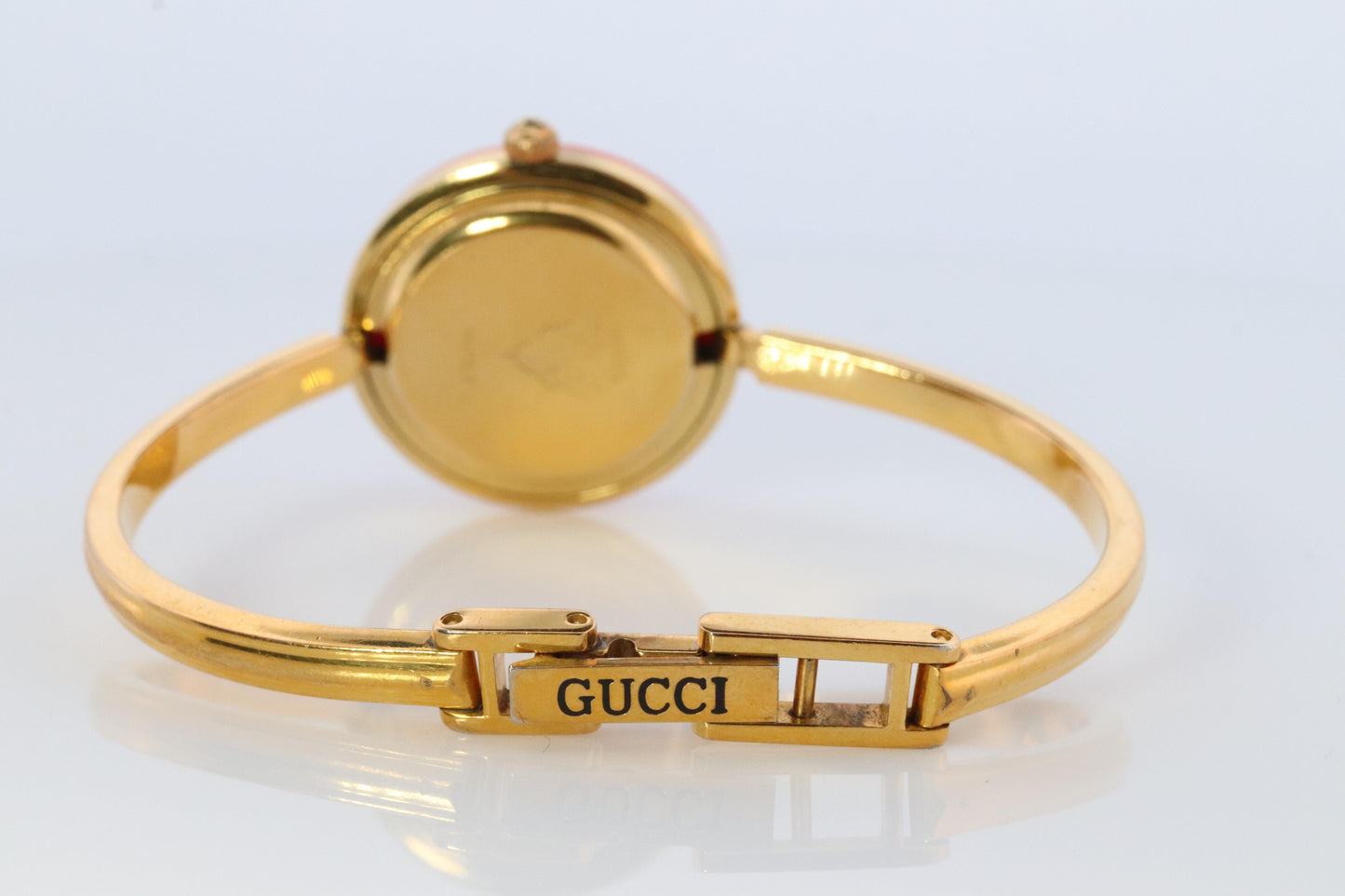 Vintage GUCCI Quartz 11/12.2 Watch. Gucci Ladies Bangle Interchange Bezel watch