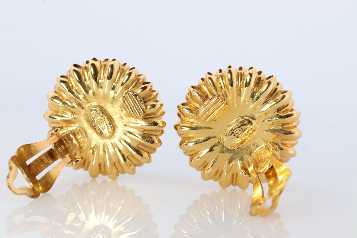 Chanel Earrings. Genuine CHANEL Mabe Pearl Pine Cone Clip on earrings.