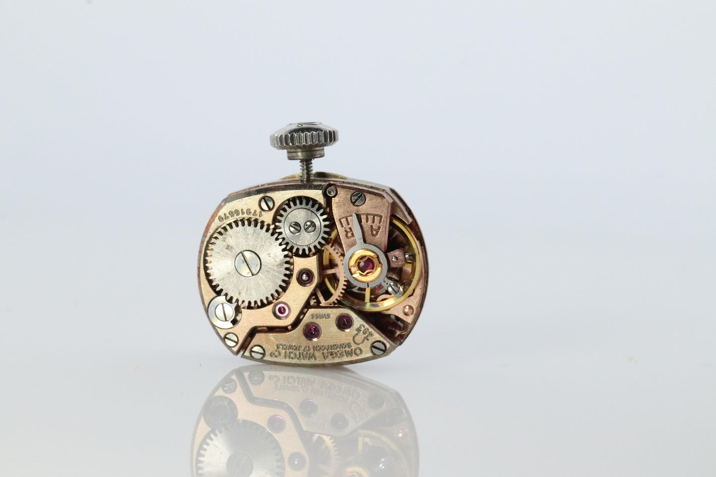 Omega watch. Omega Platinum and 18k Gold Diamond Vintage Ladies wristwatch