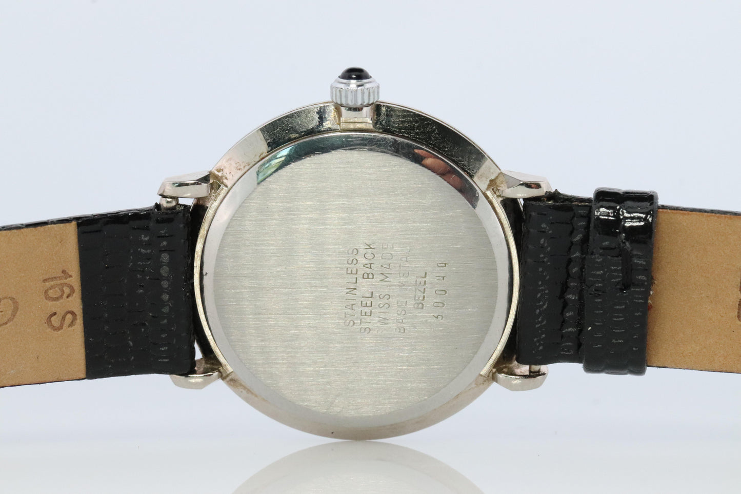 Tiffany and Co Watch. Round Full Manual Mechanical wristwatch. 1970s.
