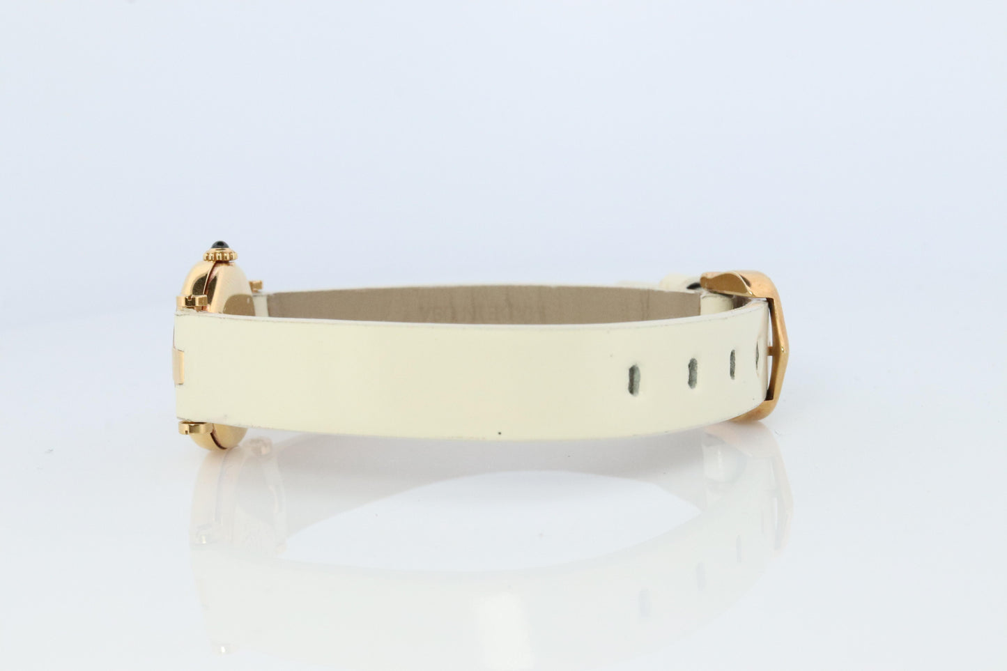 Genuine 18k Cartier Watch. 18k Gold Cartier Vendome 2163 Watch. CARTIER Mini