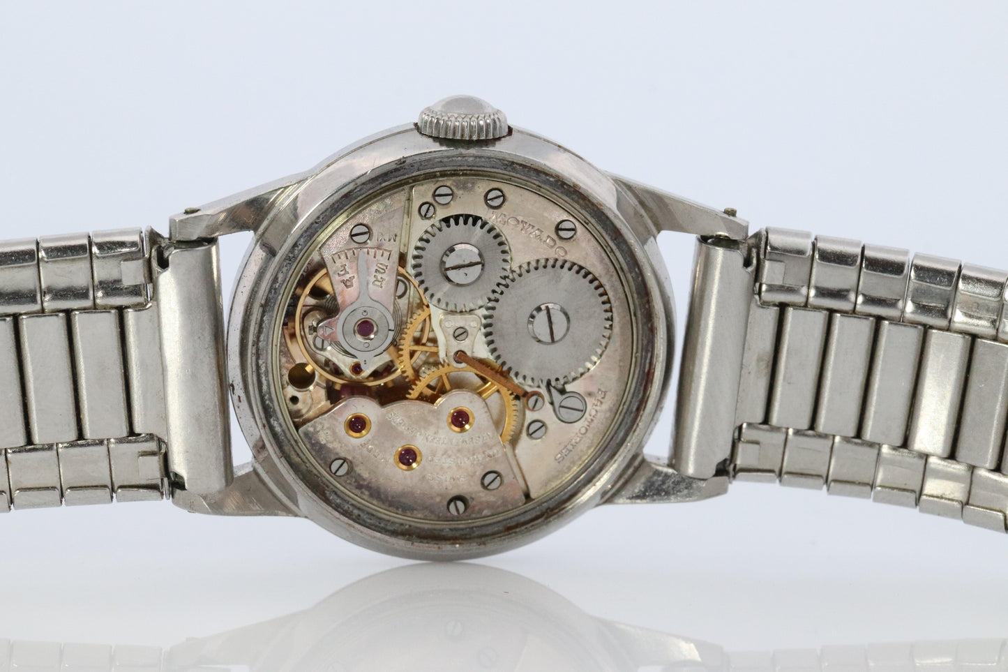 Vintage 1950s Movado Watch. Movado Mechanical Windup Movement