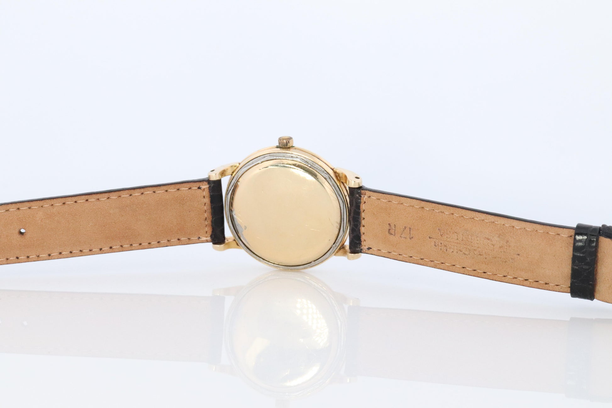OMEGA Automatic Watch 14k GF Omega Automatic Hammer Bumper 1940s Mens Wristwatch