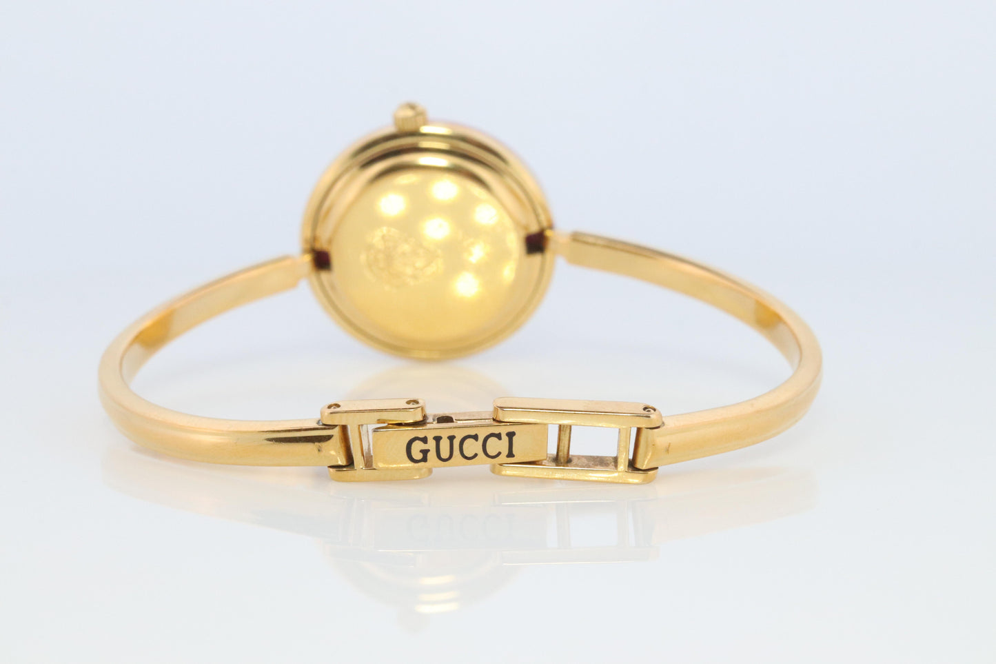 Vintage GUCCI Quartz 11/12.2 Watch. Gucci Ladies Bangle Interchange Bezel watch