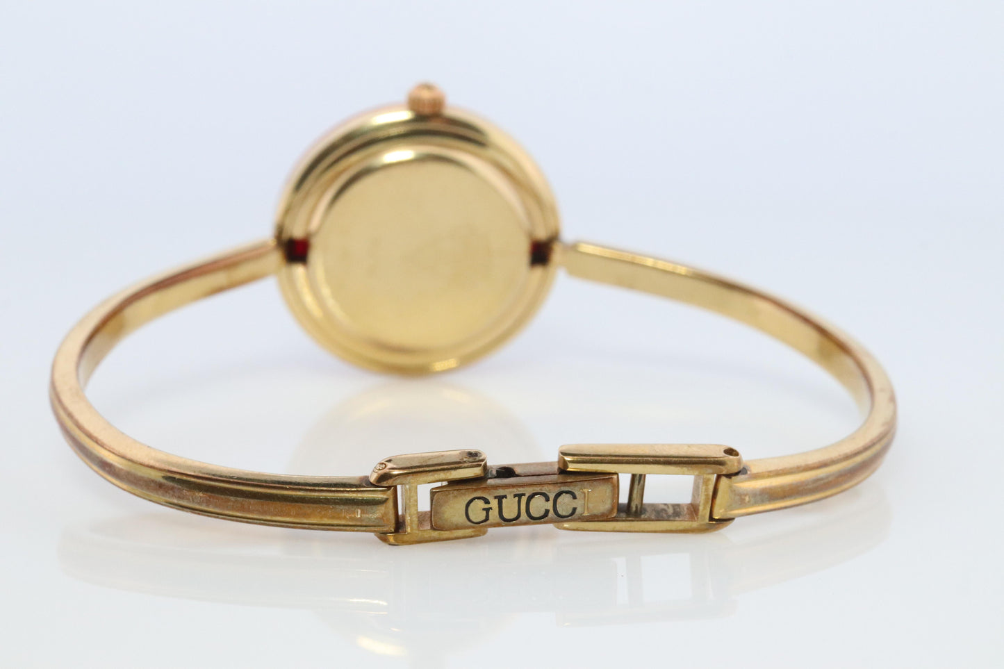 Vintage GUCCI Quartz 11/12 Watch. Gucci Ladies Bangle Interchange Bezel watch