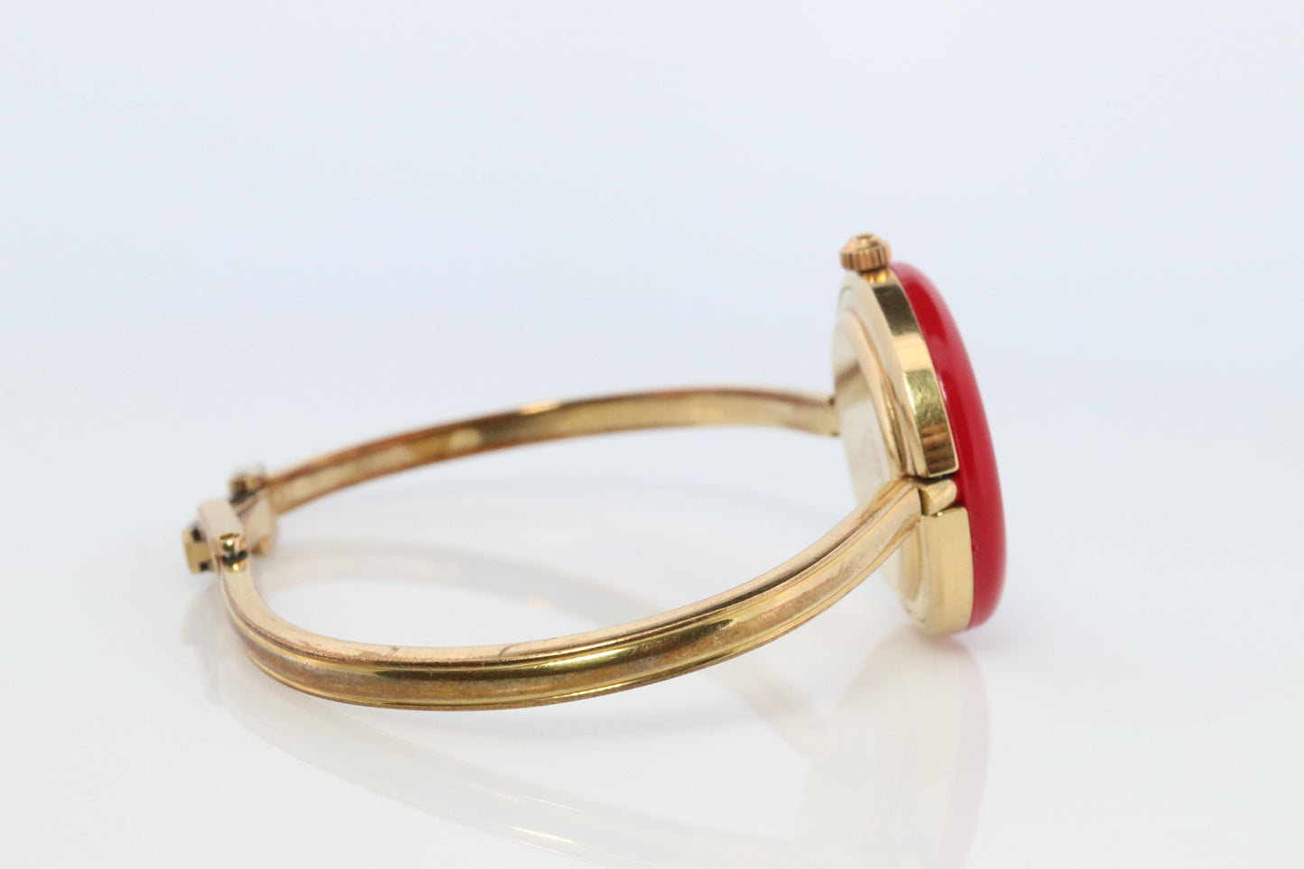 Vintage GUCCI Quartz 11/12 Watch. Gucci Ladies Bangle Interchange Bezel watch