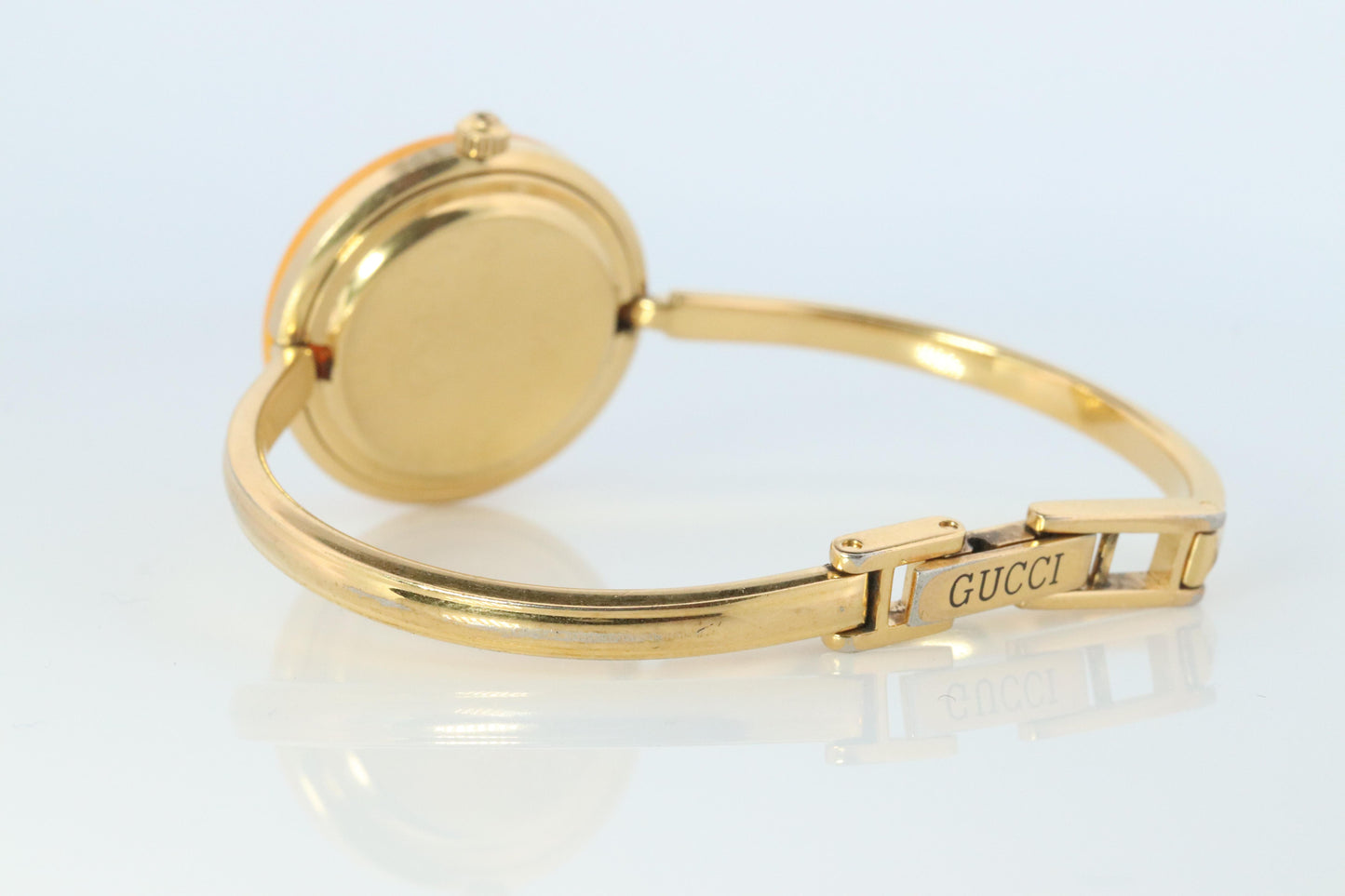 Vintage GUCCI Quartz 11/12.2 Watch. Gucci Ladies Bangle Interchange Bezel watch