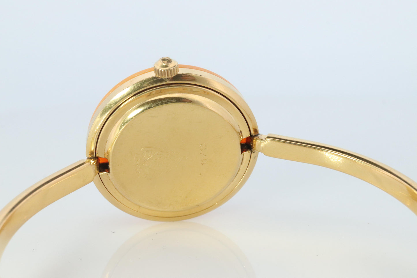 Vintage GUCCI Quartz 11/12.2 Watch. Gucci Ladies Bangle Interchange Bezel watch