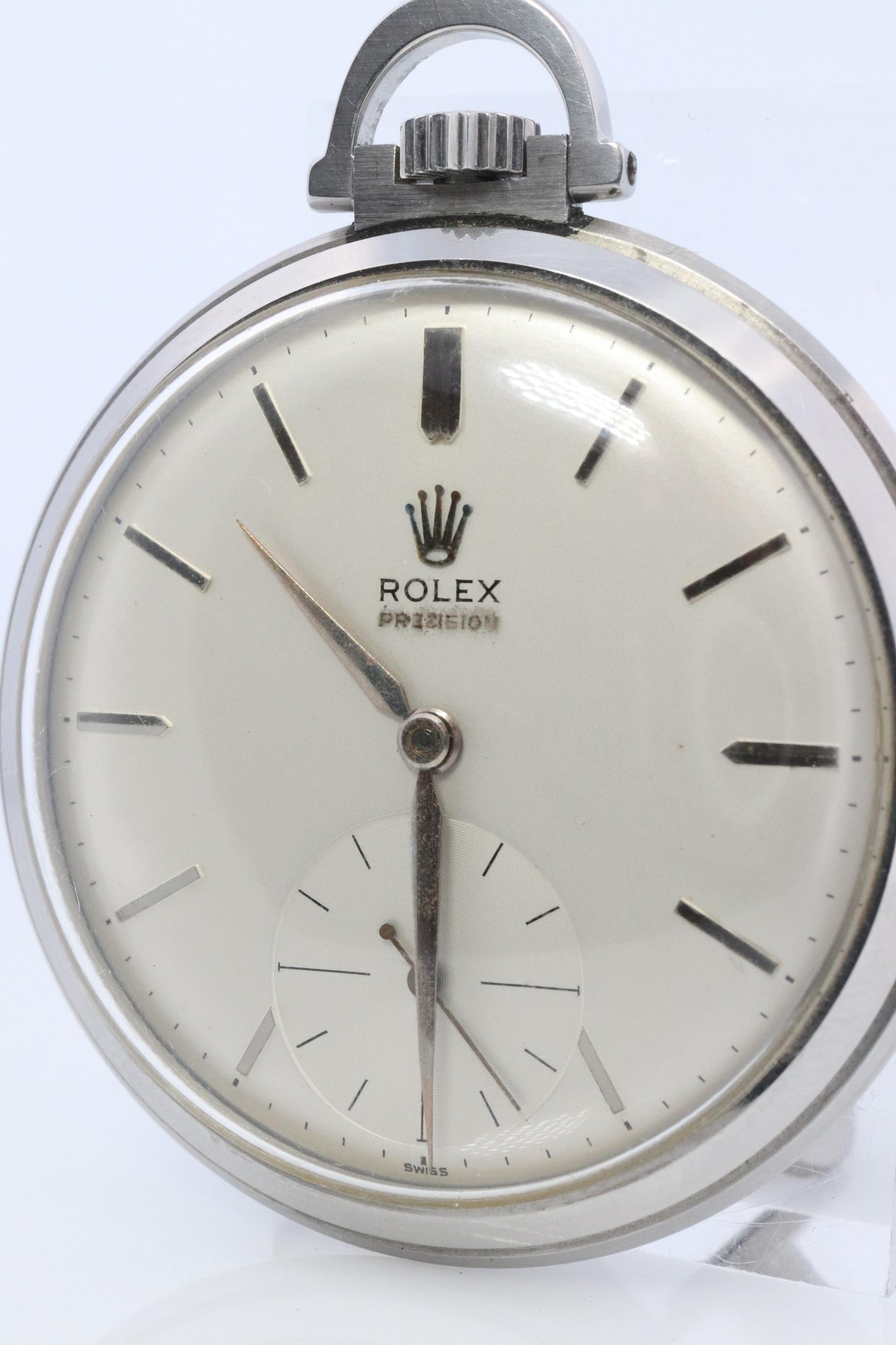 Rolex Pocket Watch 9165. Antique Rolex Precision 9165 Circa 1952