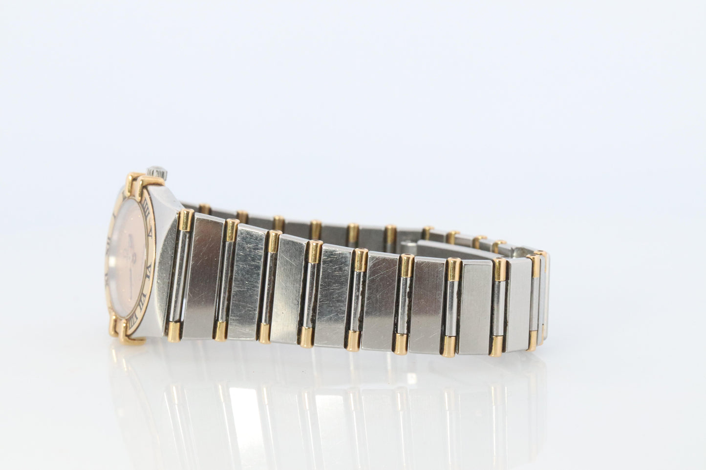 Omega Watch. Ladies Omega 796.1080 Constellation 18k YG and SS.