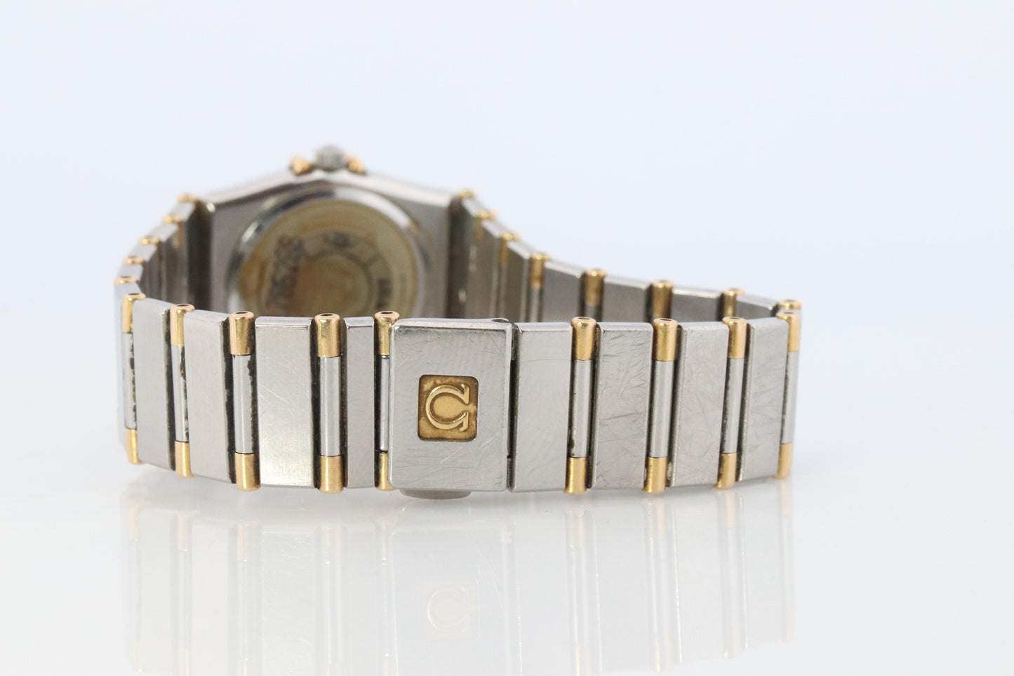 Omega Watch. Ladies Omega 796.1080 Constellation 18k YG and SS.