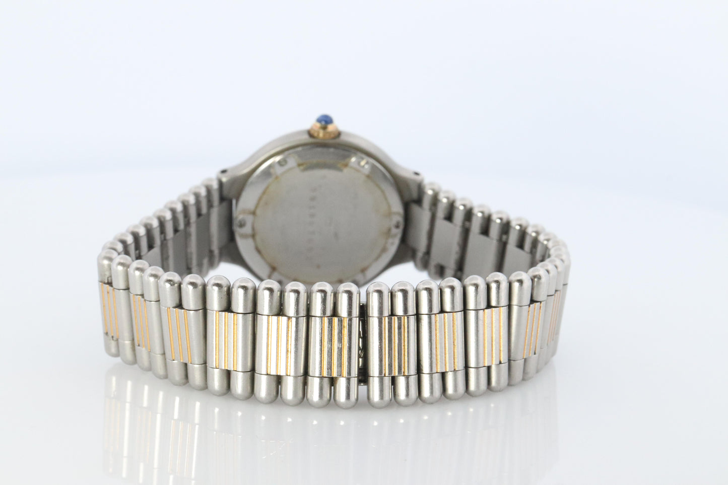 Genuine Cartier 9010 Watch. Must de Cartier 21 Stainless Steel Quartz Watch.