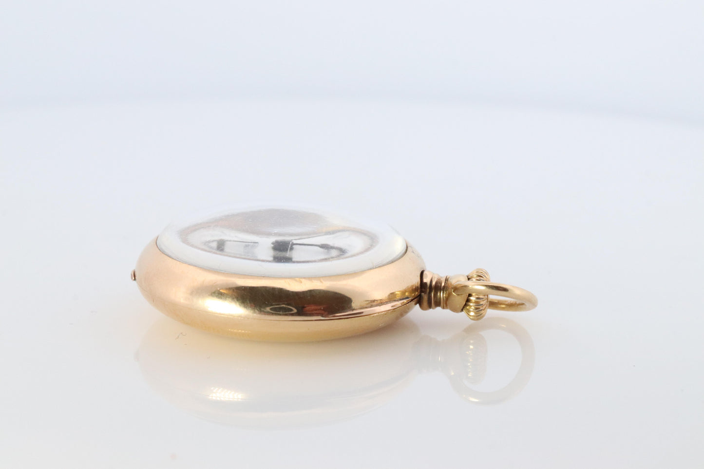 18k Tiffany and Co Pocket Watch. Antique 18k YG Tiffany Mechanical Watch. 30mm