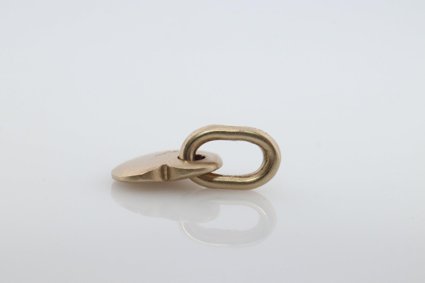 18k POMELATTO Charm. 18k DODO Heart Pendant Bracelet Charm.
