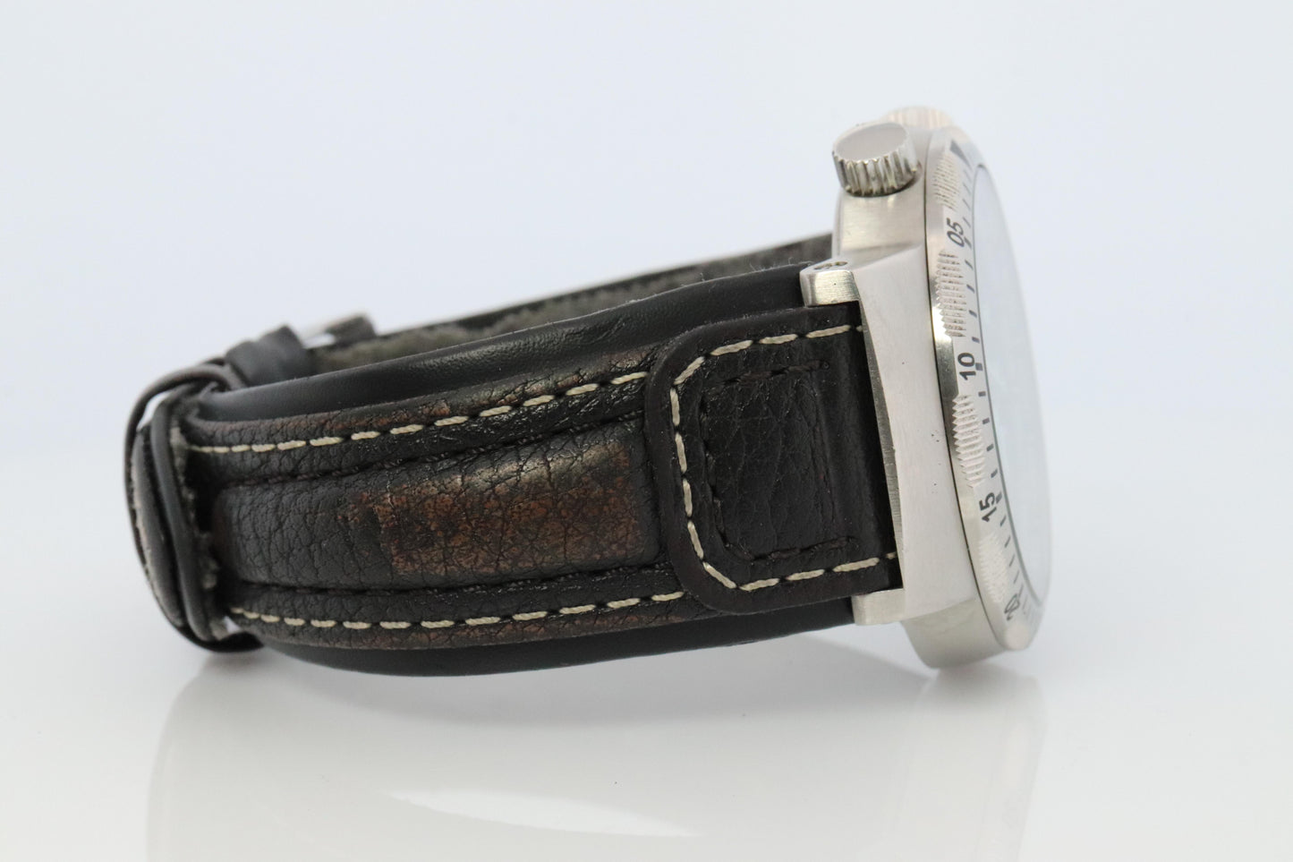Muhle Glashutte Global Timer Watch. M1-41-13 Lufthansa Cargo Mens Watch.
