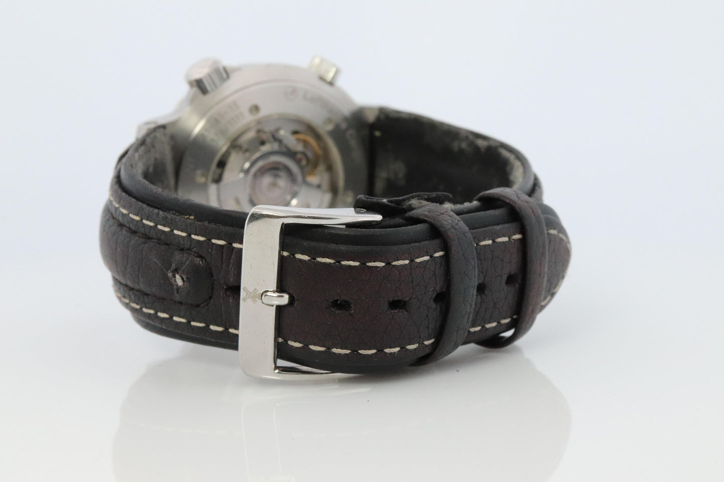 Muhle Glashutte Global Timer Watch. M1-41-13 Lufthansa Cargo Mens Watch.