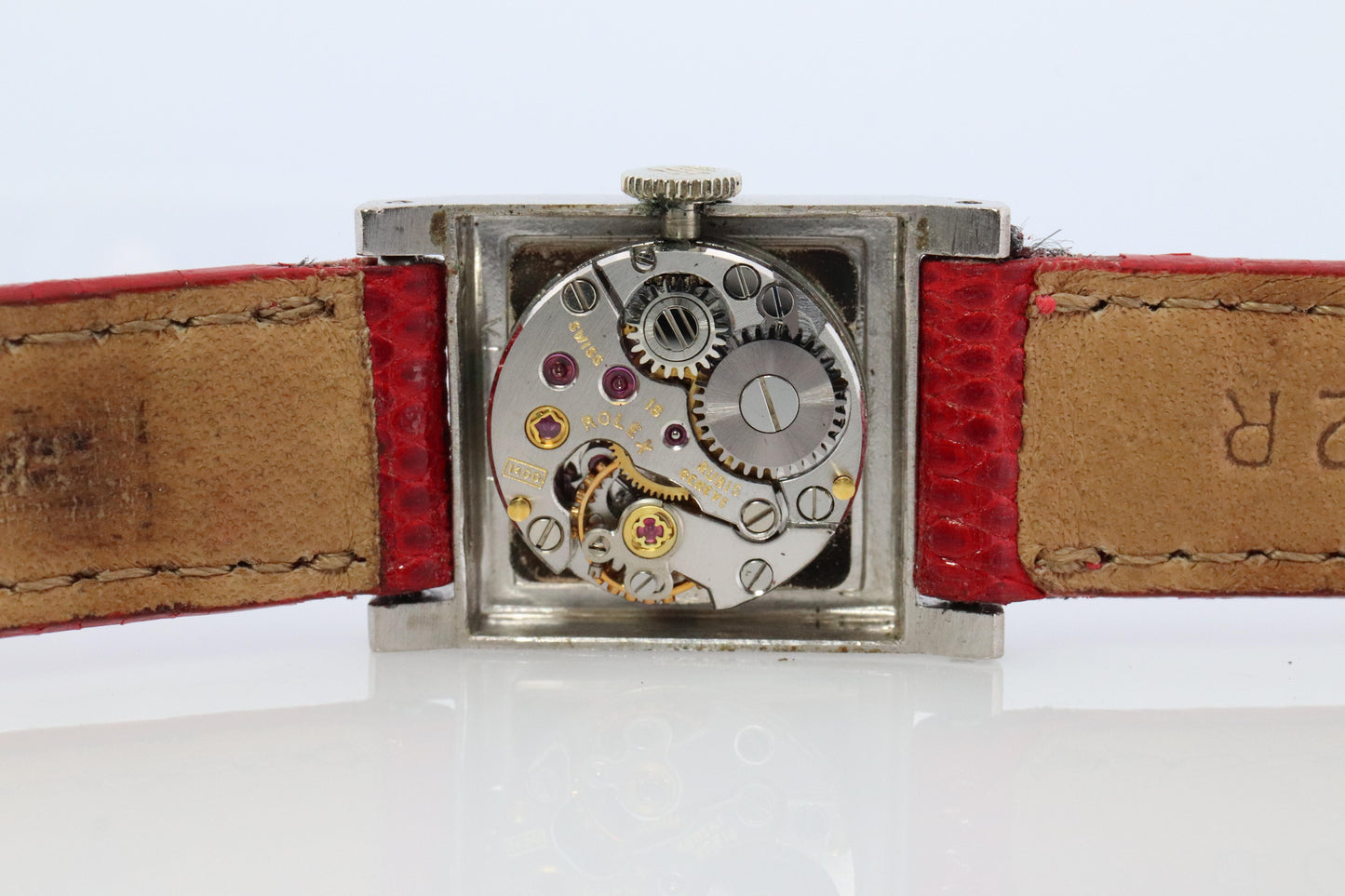 Genuine 18k Rolex Precision Watch. 18k Gold Ladies 2157 Rolex Manual Watch
