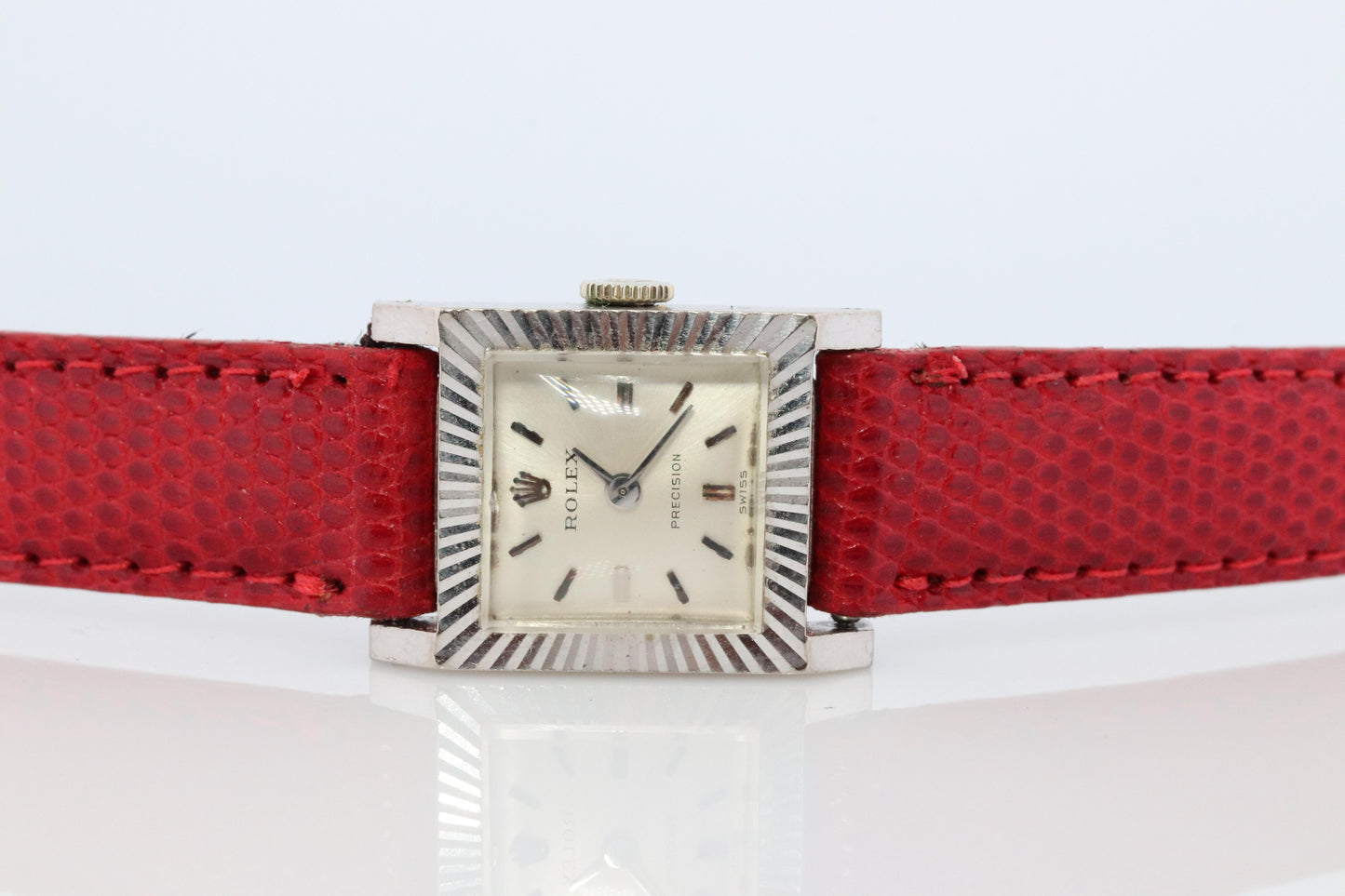 Genuine 18k Rolex Precision Watch. 18k Gold Ladies 2157 Rolex Manual Watch