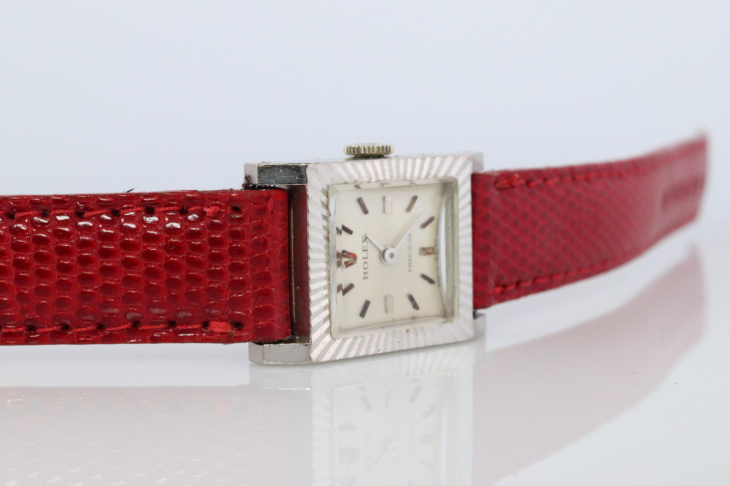 Genuine 18k Rolex Precision Watch. 18k Gold Ladies 2157 Rolex Manual Watch