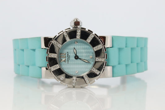 Chaumet Class One Watch. Chaumet 621 Diamond Ladies Wristwatch.