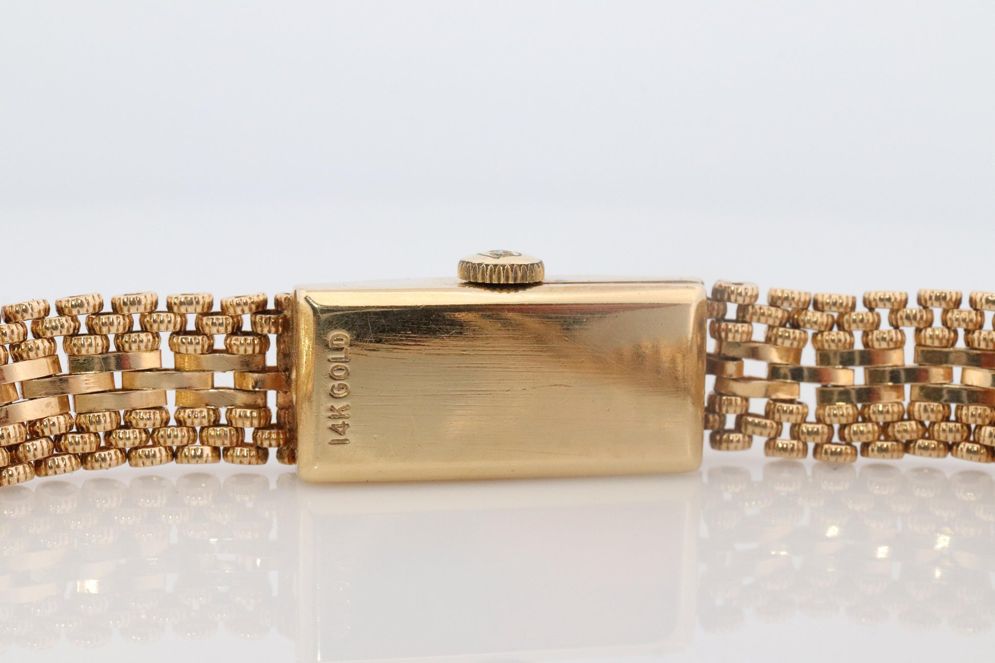 14k Baume and Mercier GENEVE Mechanical watch. 14k Panther bracelet/band.