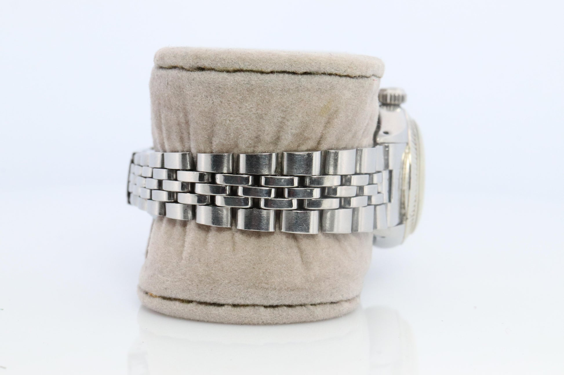 Genuine Rolex Watch. 14k Stainless Steel Ladies ROLEX 6619 Automatic Wristwatch.