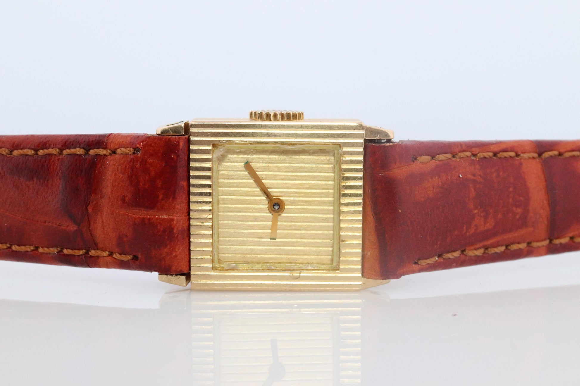 18k Boucheron Reflet Watch. Vintage Boucheron 18k Mini Reflet.