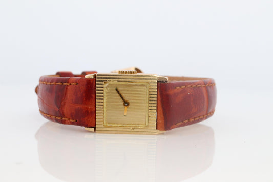 18k Boucheron Reflet Watch. Vintage Boucheron 18k Mini Reflet.