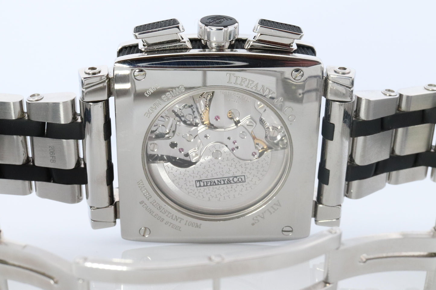 Tiffany and Co Watch. Automatic Tiffany Atlas T0803 Chronograph Mens Watch.