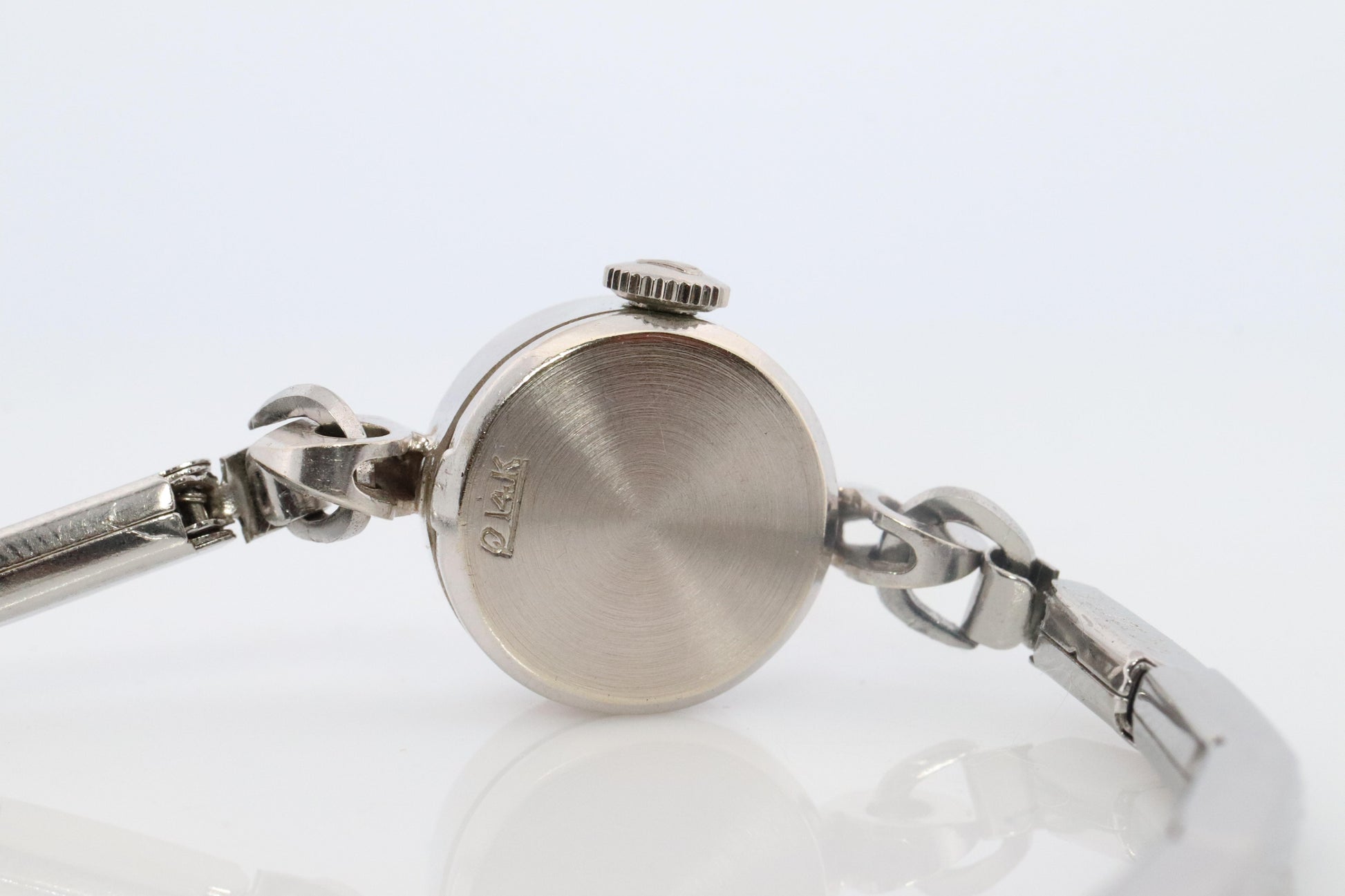 Genuine 14k Rolex Watch. 14k WG Ladies 9823 Dainty 1950s Ladies Rolex