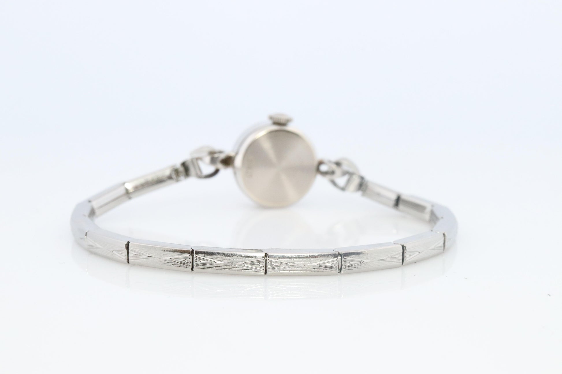 Genuine 14k Rolex Watch. 14k WG Ladies 9823 Dainty 1950s Ladies Rolex