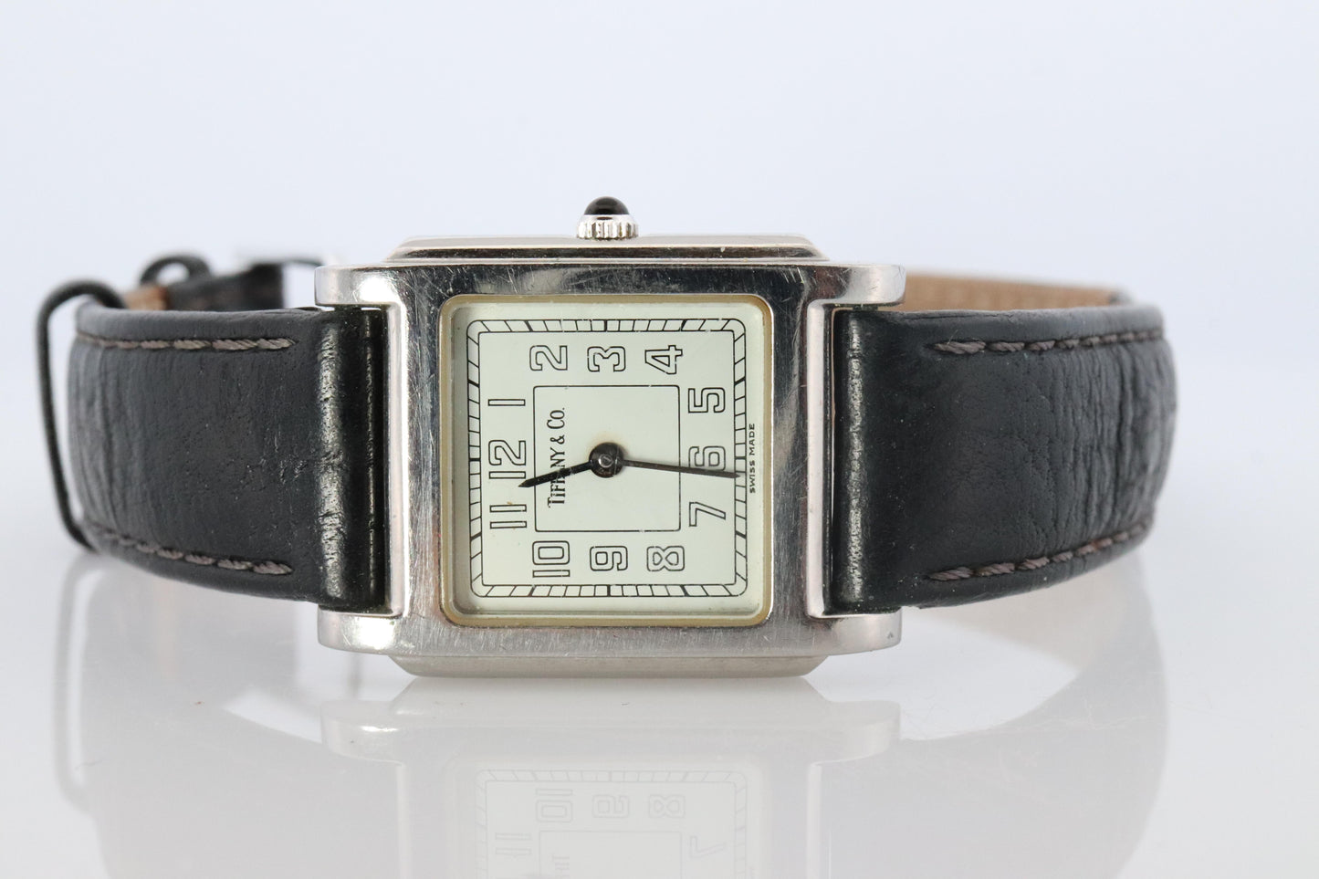Tiffany and Co Watch. Tiffany Tank Quartz Watch. T&CO Square Portfolio.