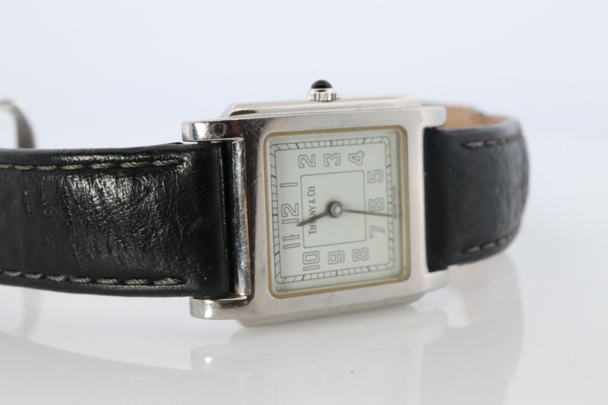 Tiffany and Co Watch. Tiffany Tank Quartz Watch. T&CO Square Portfolio.