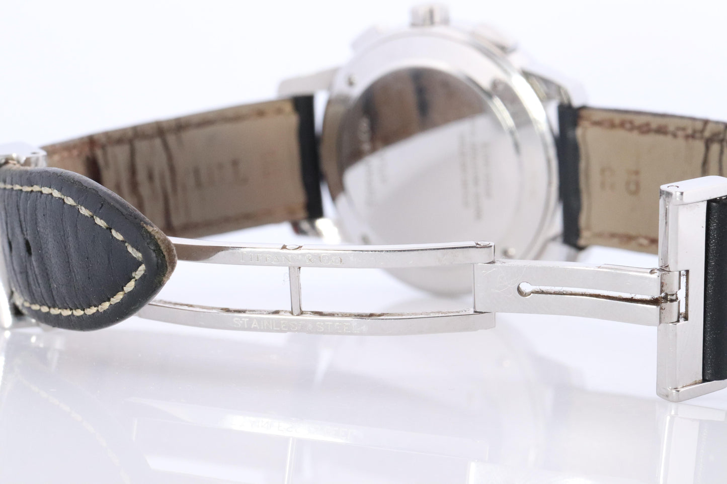 Tiffany and Co Watch. Tiffany Atlas Dome Chronograph 42mm Mens Watch.