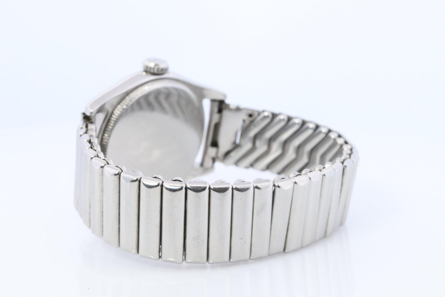 ROLEX Watch. Rolex ref. 6144 1950s Stainless Steel Mens Rolex watch.