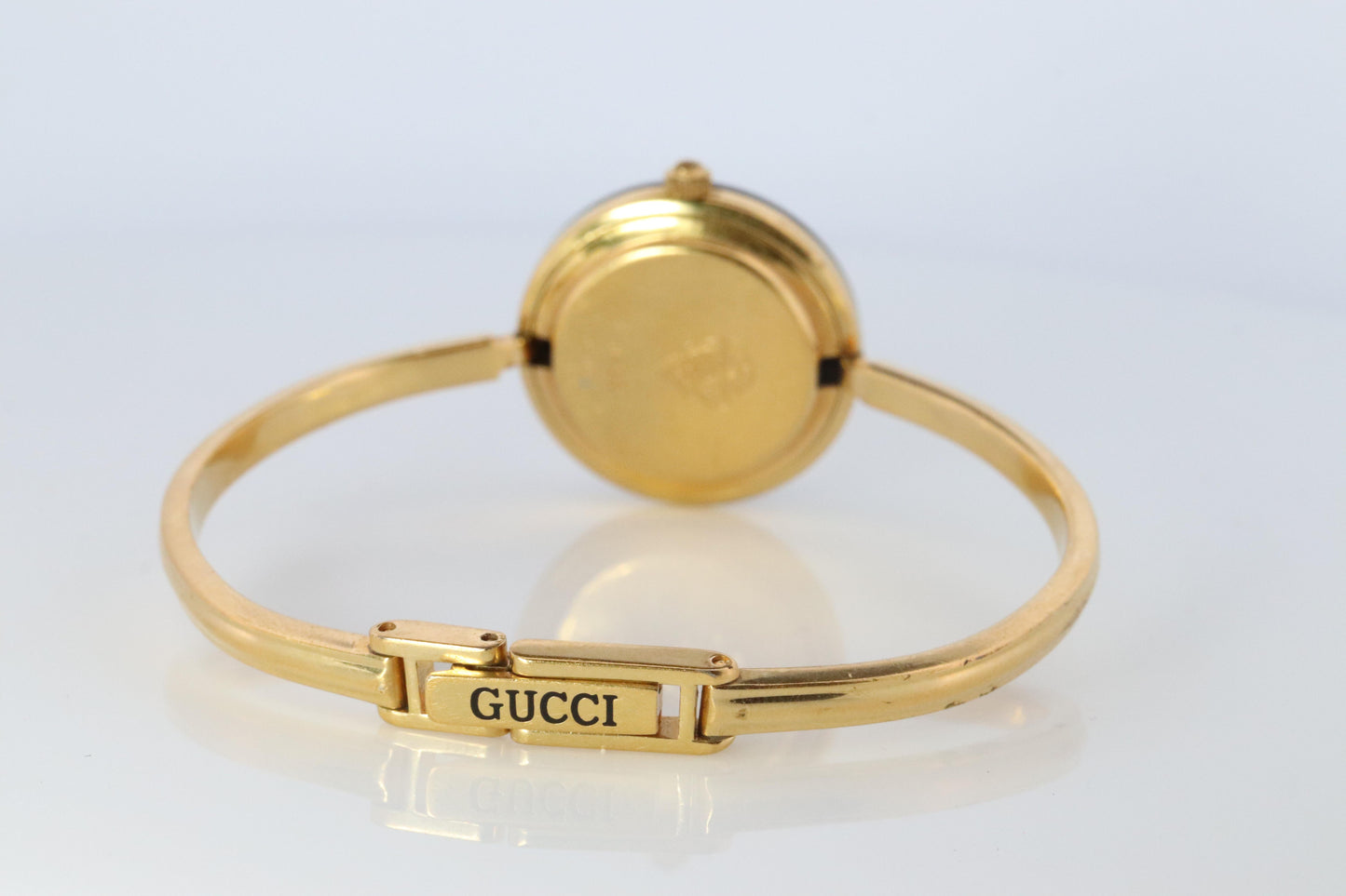 Vintage GUCCI Quartz 11/12.2 Watch. Gucci Ladies Bangle Interchange Bezel watch