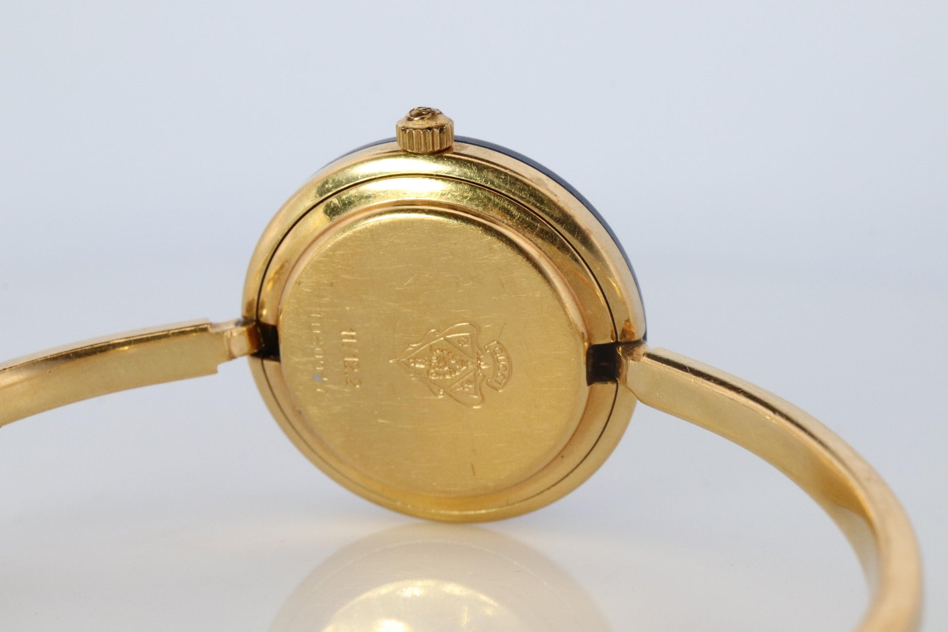 Vintage GUCCI Quartz 11/12.2  Watch. Gucci Ladies Bangle Interchange Bezel watch