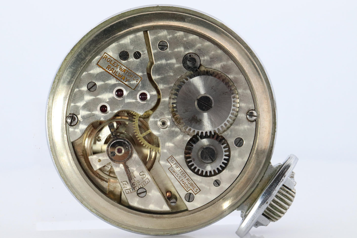 Rolex Pocket Watch. Antique Rolex Watch Co Railway Working Pocket Watch