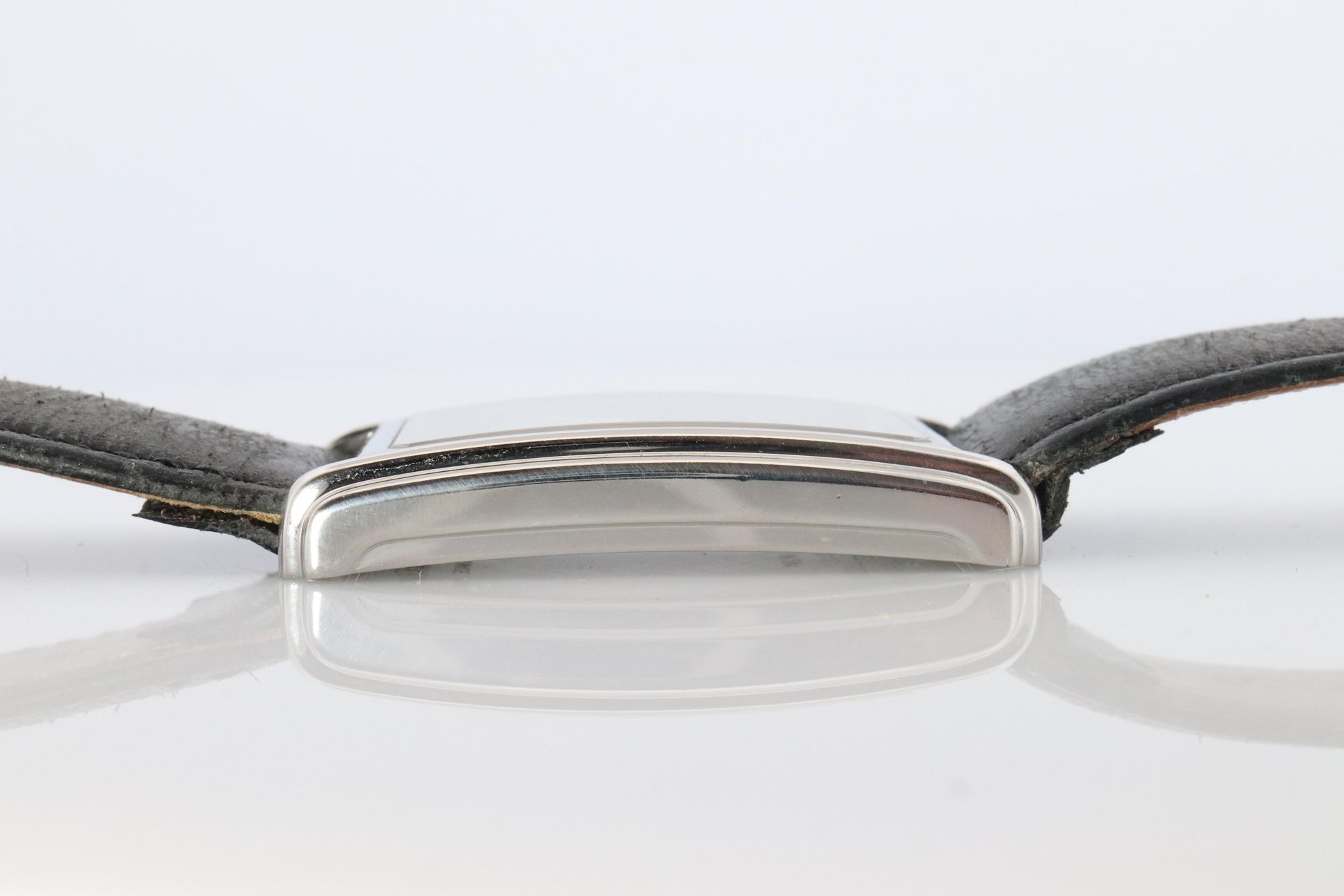 Tiffany and Co Watch. Tiffany M241 Tank Quartz Watch. T&CO Square Portfolio.